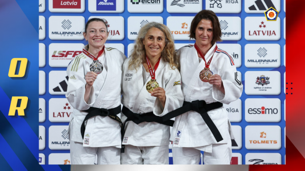 4 médailles 100% féminines au Championnat d'Europe vétérans 2025