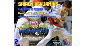 SHIREN BENJAMINS PAR EQUIPES DE SECTEURS - MERC. 11/06/25 DOJO DE BOUGAINVILLE
